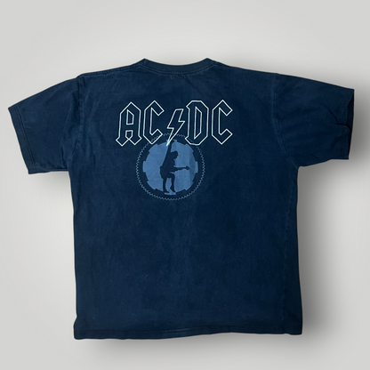 AC/DC Vintage Heavy Cotton Sun Faded Y2K Graphic T-Shirt