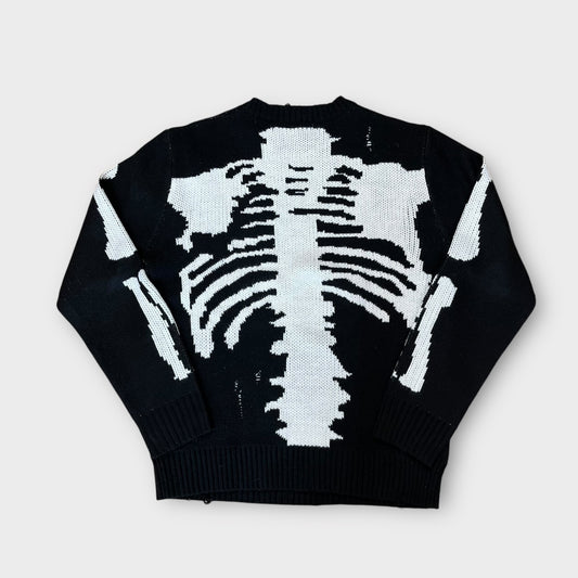 Y2K Skeleton Graphic Sweater