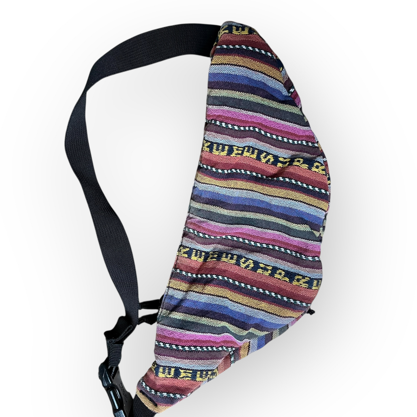 Supreme "Woven Stripe SS20" Multicolor Waist Bag