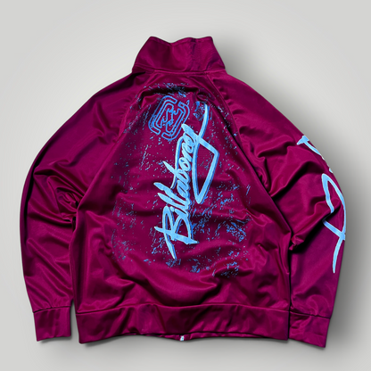 Billabong Vintage 2000's Y2K Zip-Up Track Windbreaker Jacket
