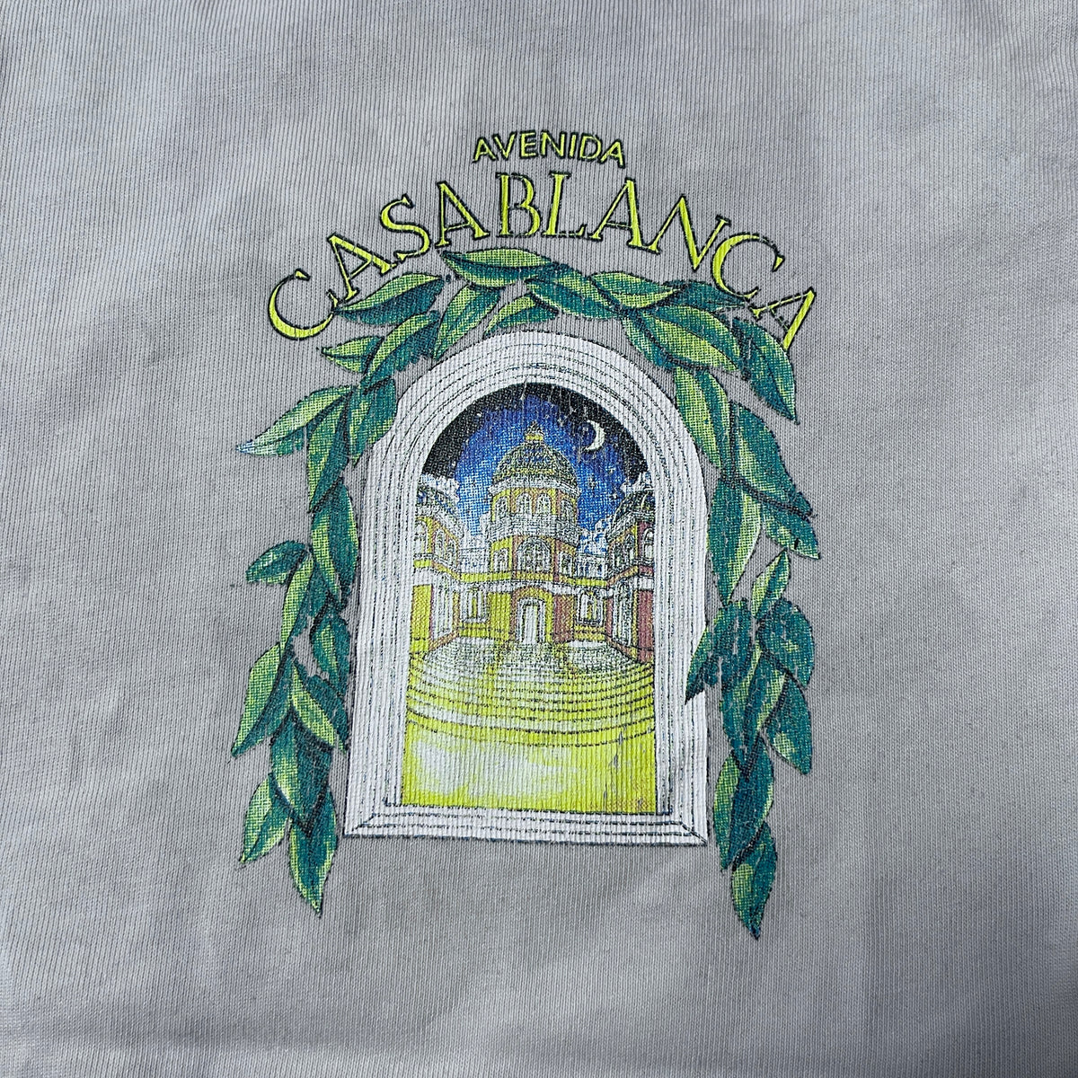 Casablanca Avenida Heavy Cotton Graphic T-Shirt (Replica)