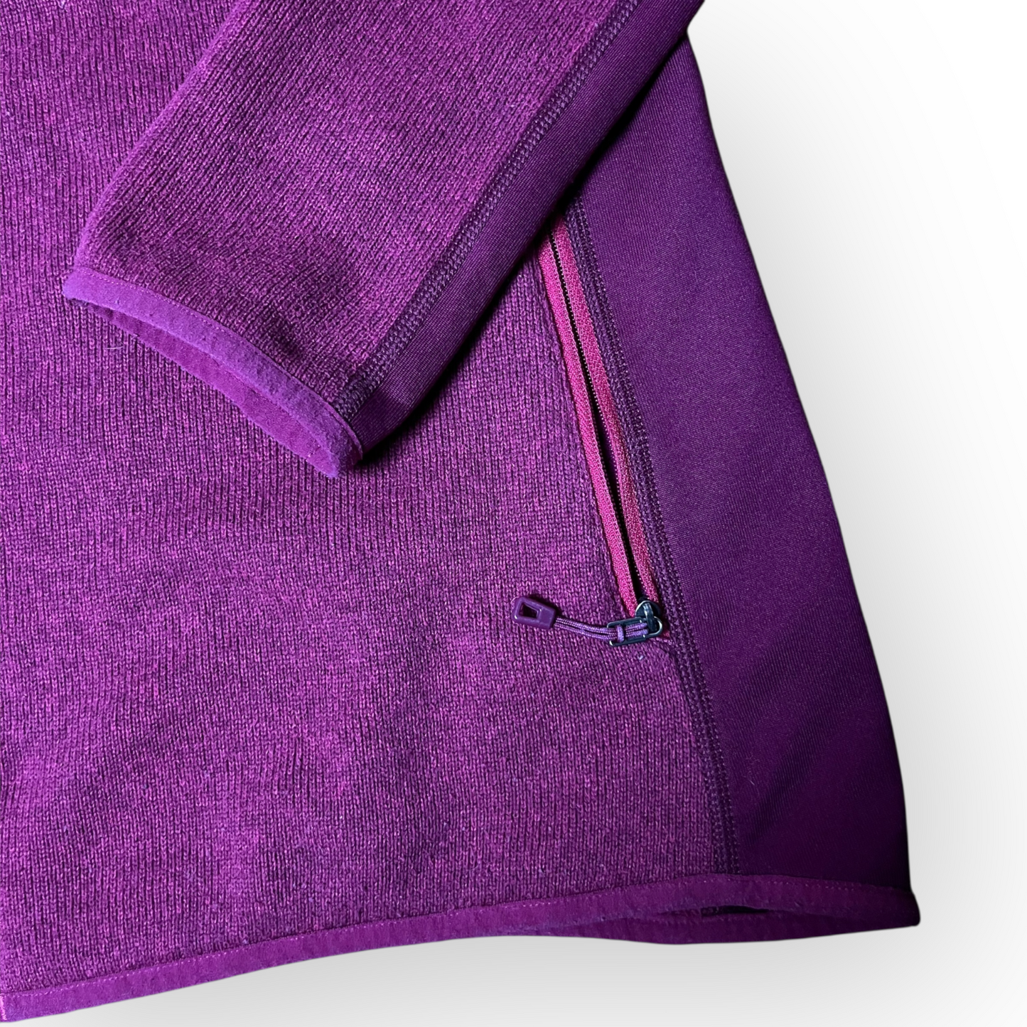 Patagonia "Worn Wear" Zip-Up Polar Sweatshirt Fleece (Дамско)