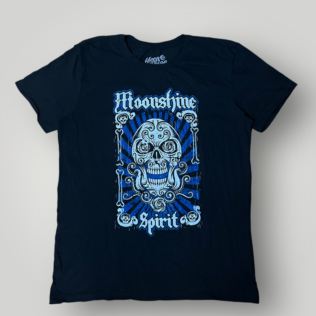 Moon Shine Y2K Paisley Graphic T-Shirt