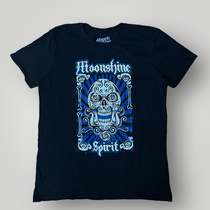 Moon Shine Y2K Paisley Graphic T-Shirt