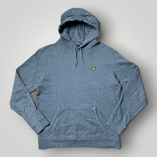 Lyle & Scott Grey Golden Eagle Small Logo  Hoodie