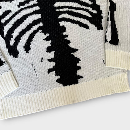 Shein Y2K Graphic Skeleton Sweater