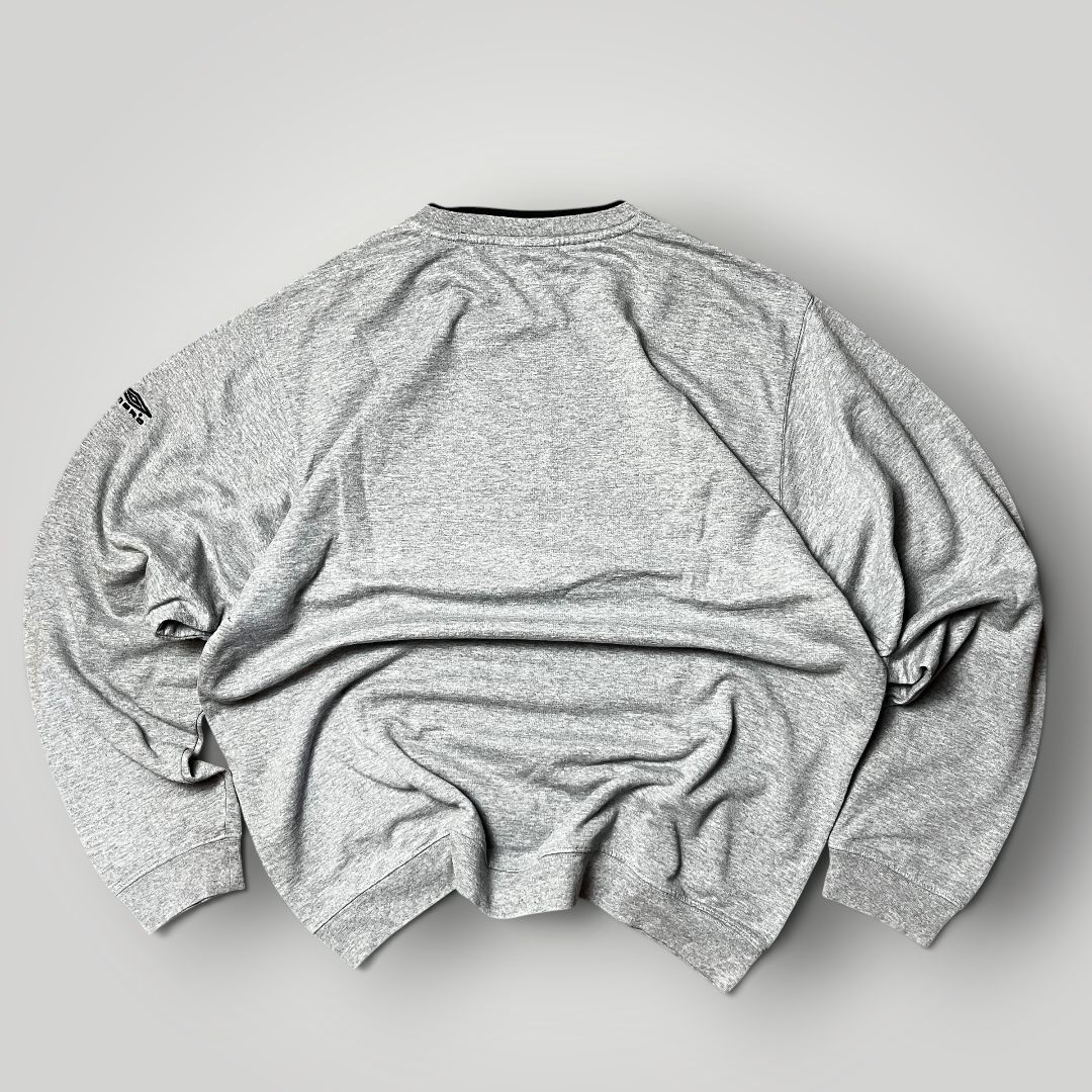 Umbro Vintage 90's Y2K Hip-Hop Embroidered Spellout Boxy Fit Sweatshirt Crewneck