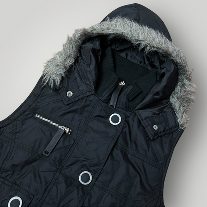 Seductions Vintage 00's Y2K Puffer Vest (Дамско)