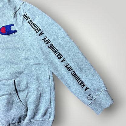 BAPE (A Bathing Ape) x Champion 2010's "Chenille C Logo" Hoodie (Rep)