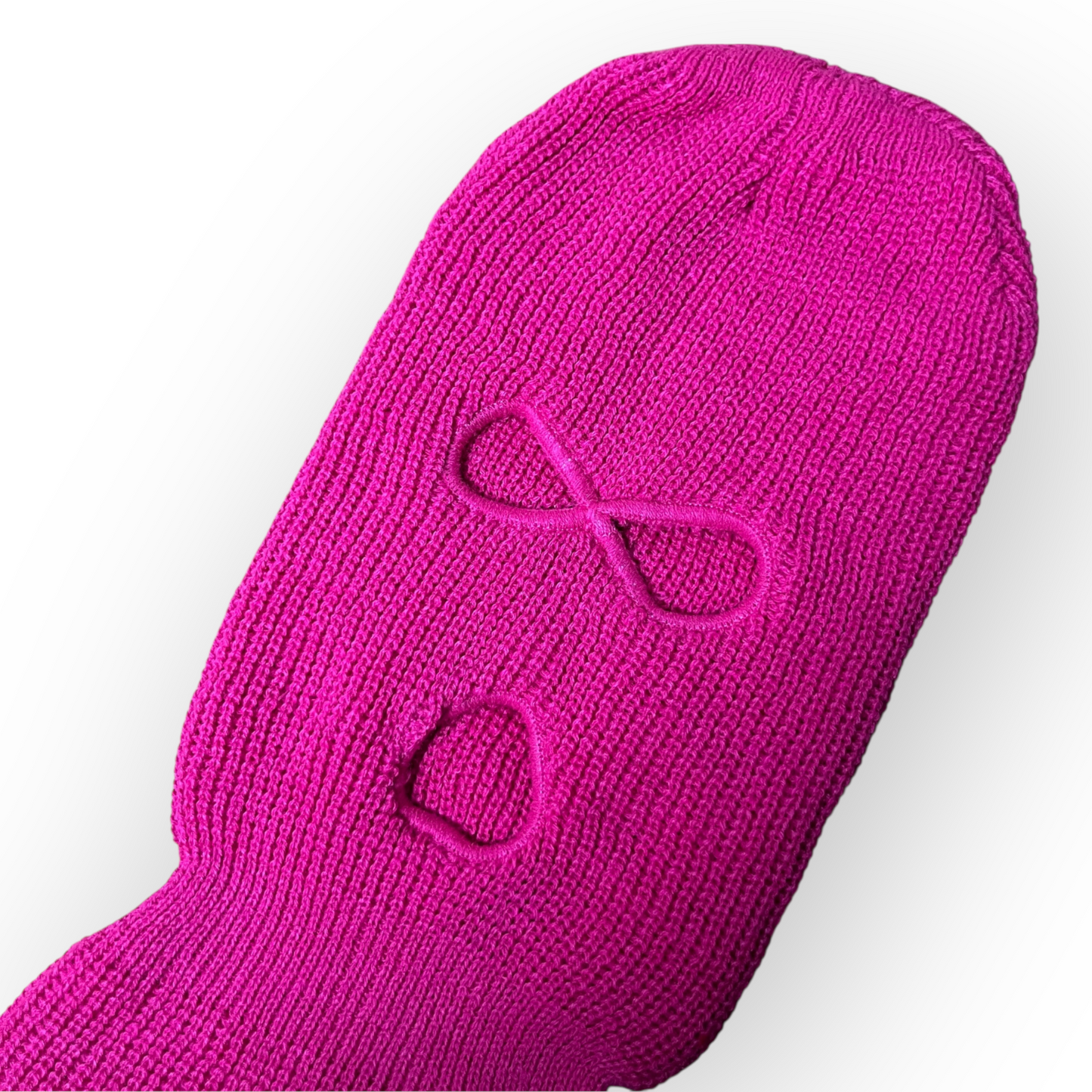 Pink Robber Ski Mask