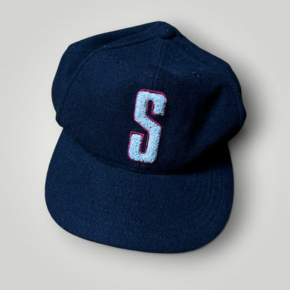 Stussy Chenile "S" Wool Skate Snapback Cap