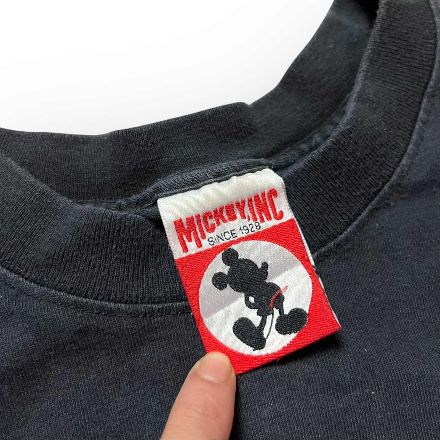 Vintage 90’s Disney “Tower Of Terror” Mickey Mouse Heavy Cotton T-Shirt !RARE!