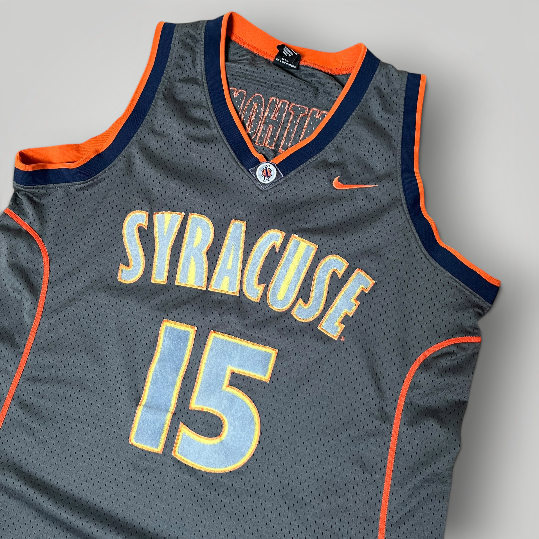 Nike x NBA Vintage 2002/2003 #15 Carmelo Anthony Syracuse University Basketball Jersey Tank Top