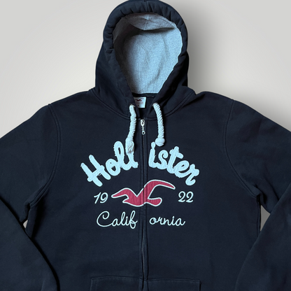 Hollister Heavy Cotton Y2K Zip-Up Hoodie