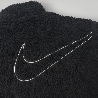 Nike Cropped Sherpa Y2K Fleece Jacket (Дамско)