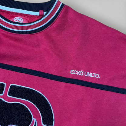 ECKO UNLTD Y2K Hip-Hop Boxy Sweatshirt Crewneck