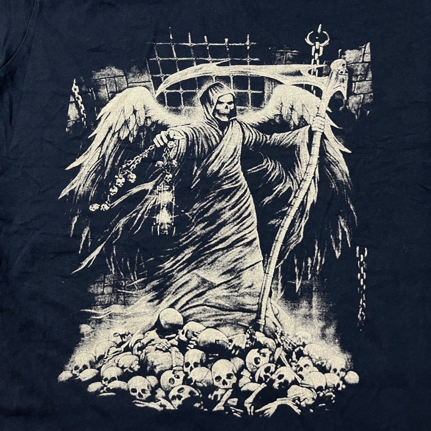 Smog "Angel of Death" Y2K Graphic T-Shirt