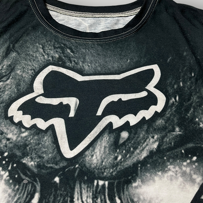 FOX Racing Y2K Fighter Goth Graphic All Over Print T-Shirt