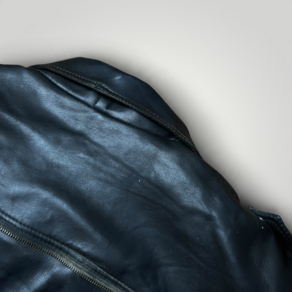 Vintage 80's/90's Lightweight Biker Leather Brando Jacket