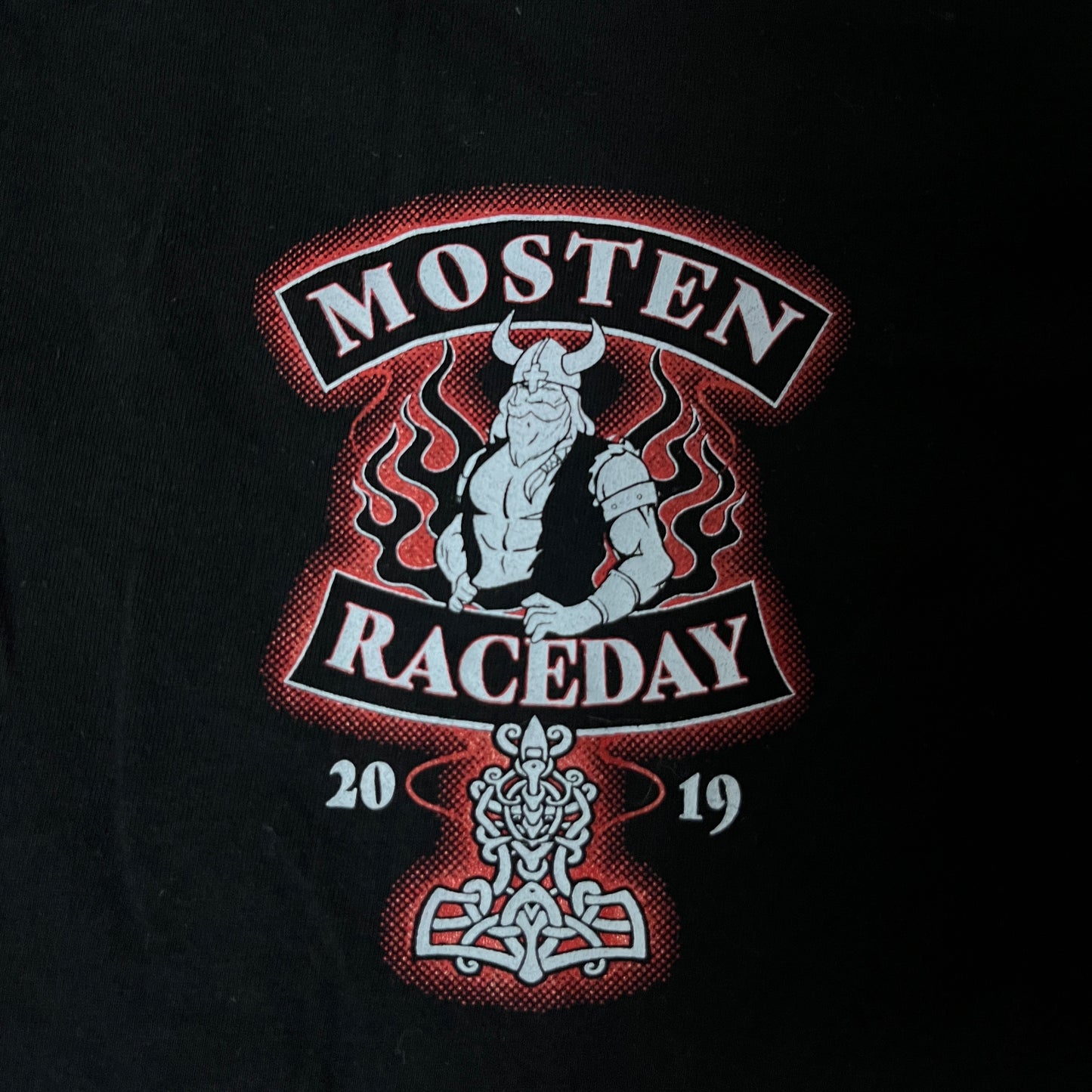 Monsten Raceday 2019 Y2K Biker Graphic T-Shirt