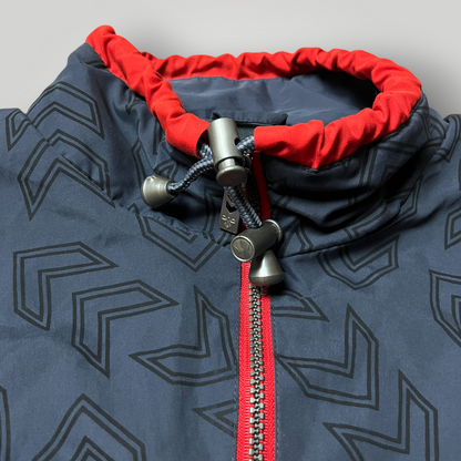 Hummel Vintage Y2K Hip-Hop Oversized Baggy Boxy Windbreaker Jacket
