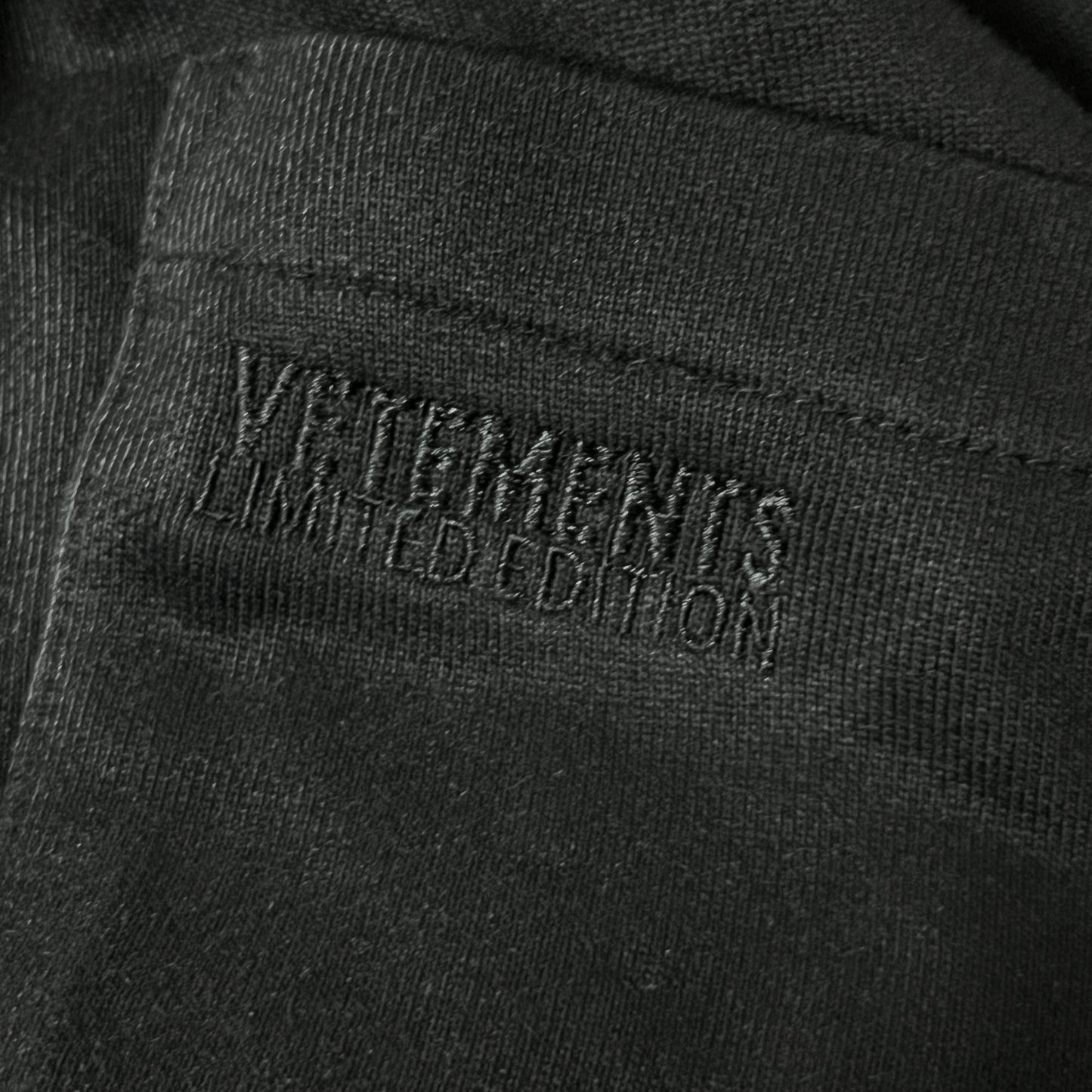 VETEMENTS Limited Edition Heavy Cotton Baggy Pants (Replica)