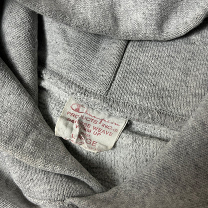 Champion Vintage "Reverse Weave Warm Up" Heavy Cotton Boxy Embroidered Hoodie (430GSM)