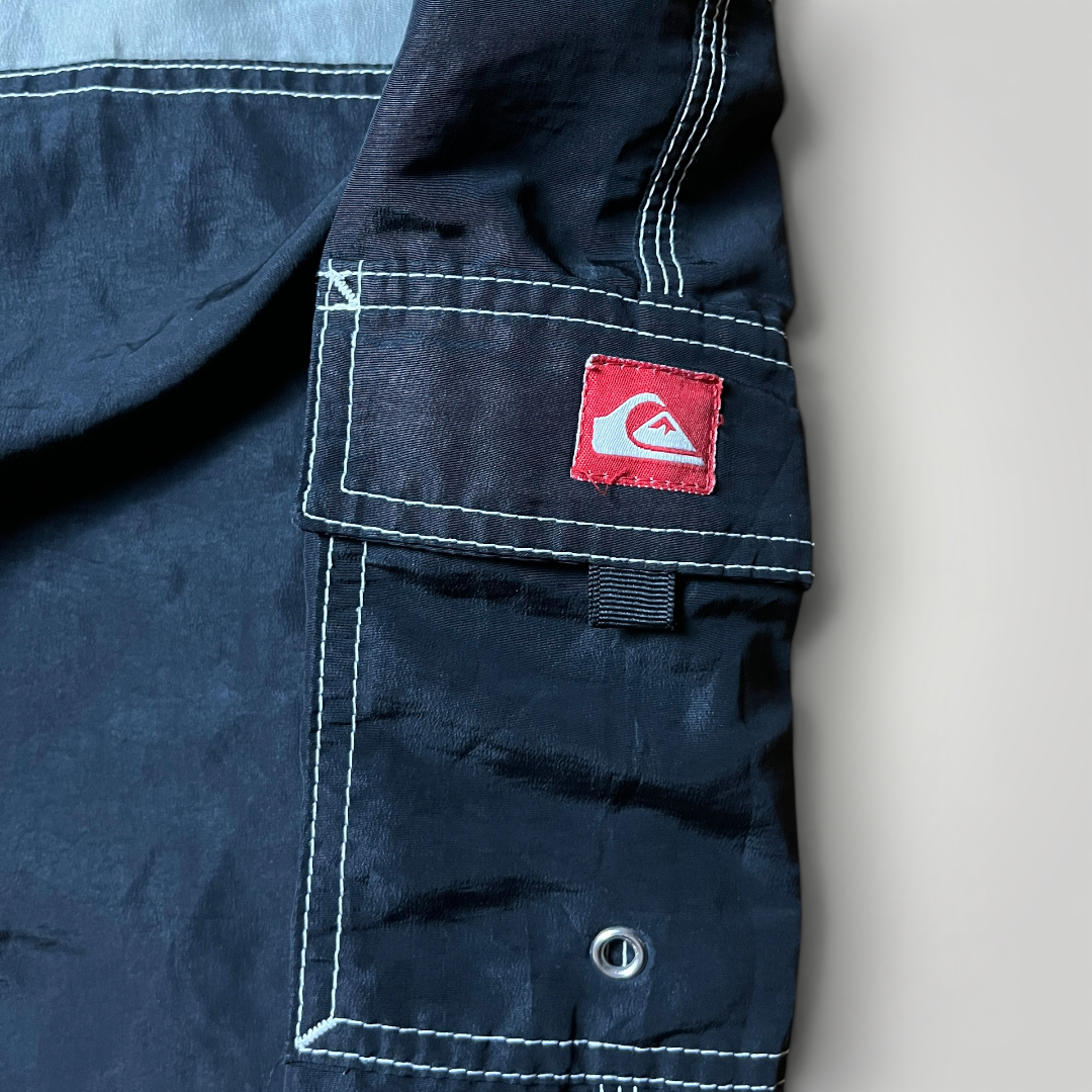 Quiksilver Vintage 90's-2000's Y2K Skater Surf Cargo Shorts