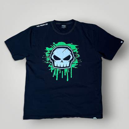 No Fear Heavy Cotton Y2K Hip-Hop Graphic T-Shirt