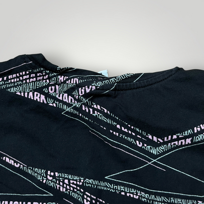 GYMSHARK Graphic Crop Top T-Shirt (Дамско)