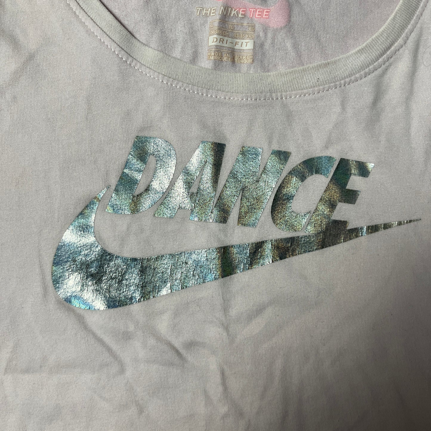 Nike "Dance" Chrome Graphic Sport T-Shirt (Дамско)