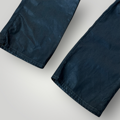 G-STAR RAW WAXED DENIM Y2K Opium Black Jeans "Army Radar Straigt" (2008-2011) !RARE!