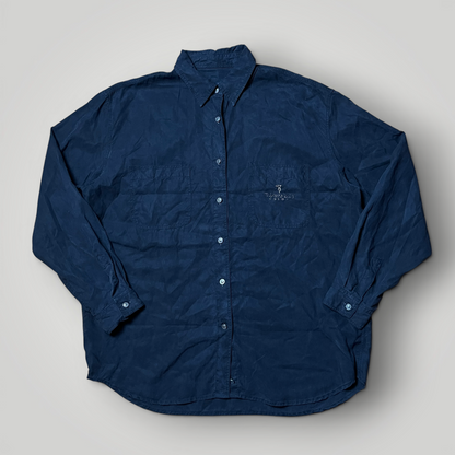 TRUSSARDI Long Sleeve Button Up Shirt