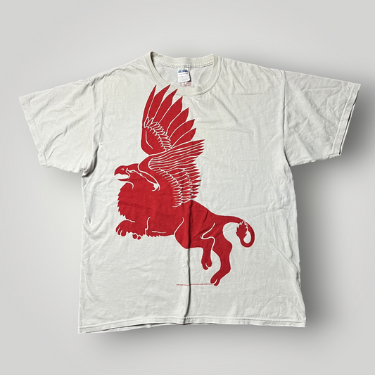 Thirty Seconds to Mars "Gryphon Logo" Vintage 2000's Tubular Knit T-Shirt