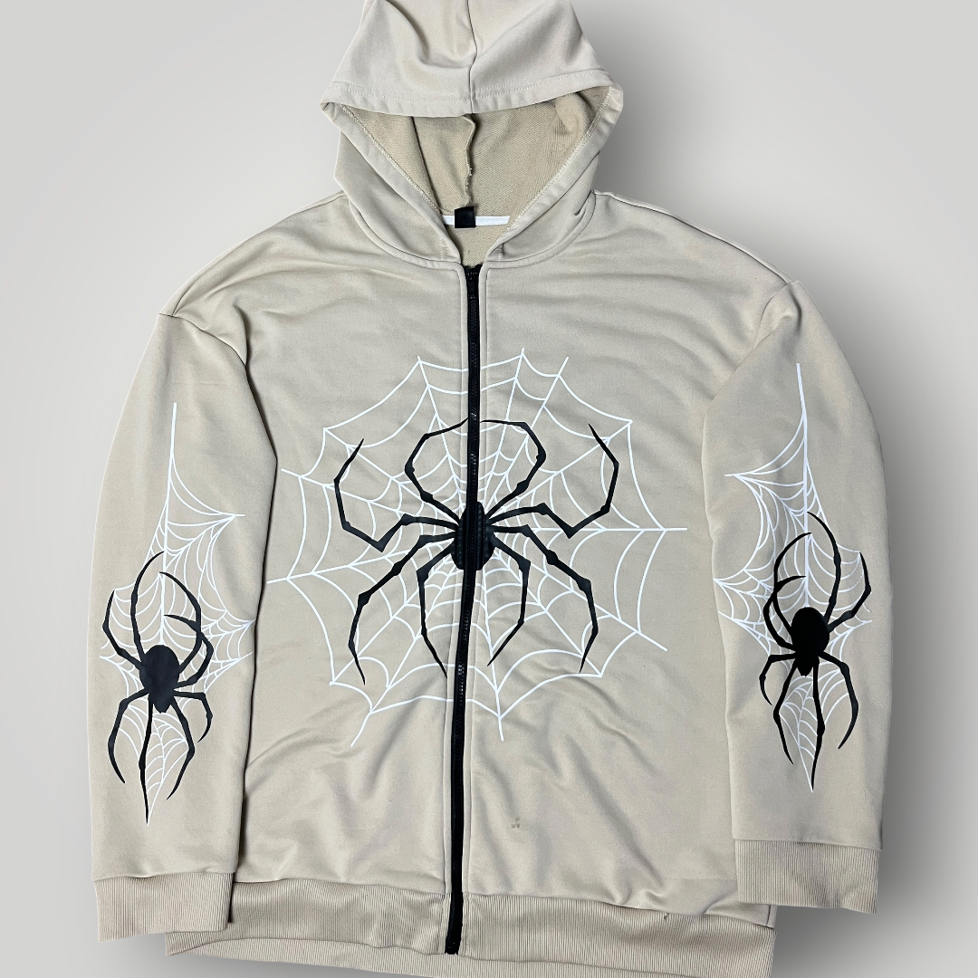 SHEIN Y2K Graphic Zip-Up Hoodie