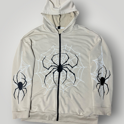 SHEIN Y2K Graphic Zip-Up Hoodie
