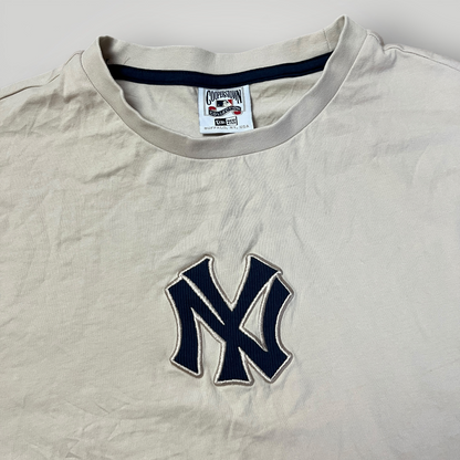New York Yankees x New Era Heavy Cotton Boxy Fit Y2K Hip-Hop T-Shirt