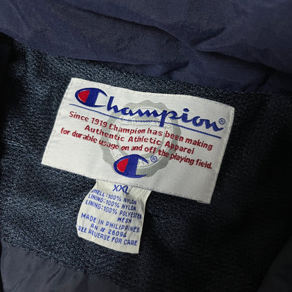 Champion Vintage 90's Hooded Raincoat Windbreaker Jacket