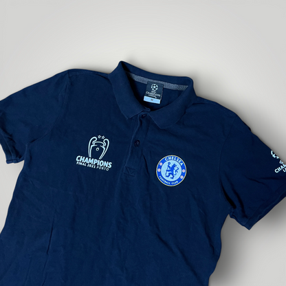 Chelsea 2020/2021 FC UCL Champions Football Jersey Polo T-Shirt