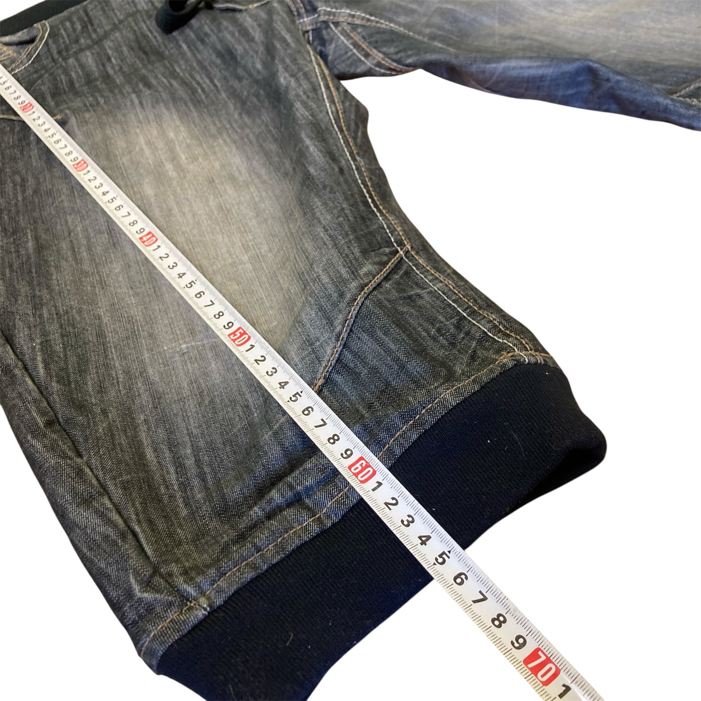 Ultra Magnetic Denim Jorts Embroided Logo