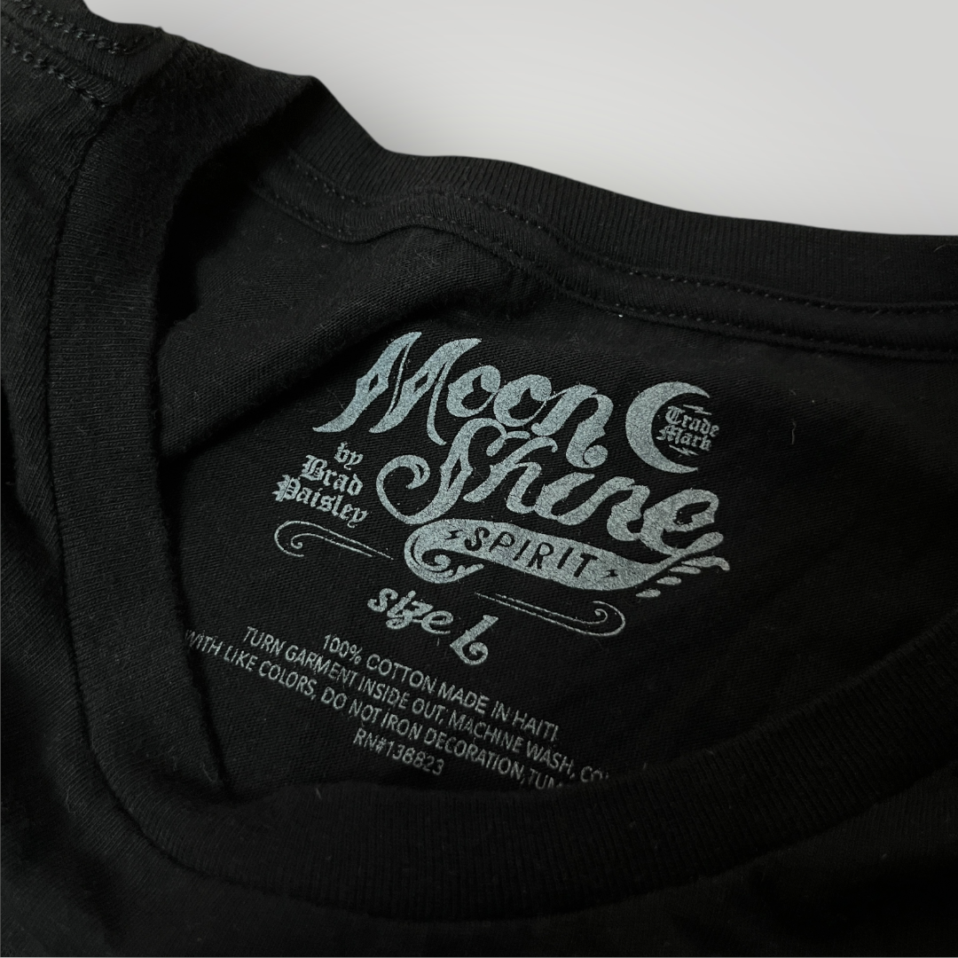 Moon Shine Y2K Paisley Graphic T-Shirt