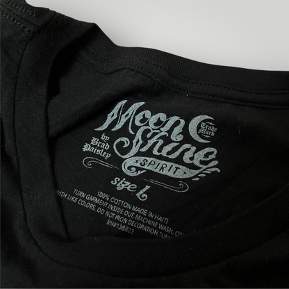 Moon Shine Y2K Paisley Graphic T-Shirt