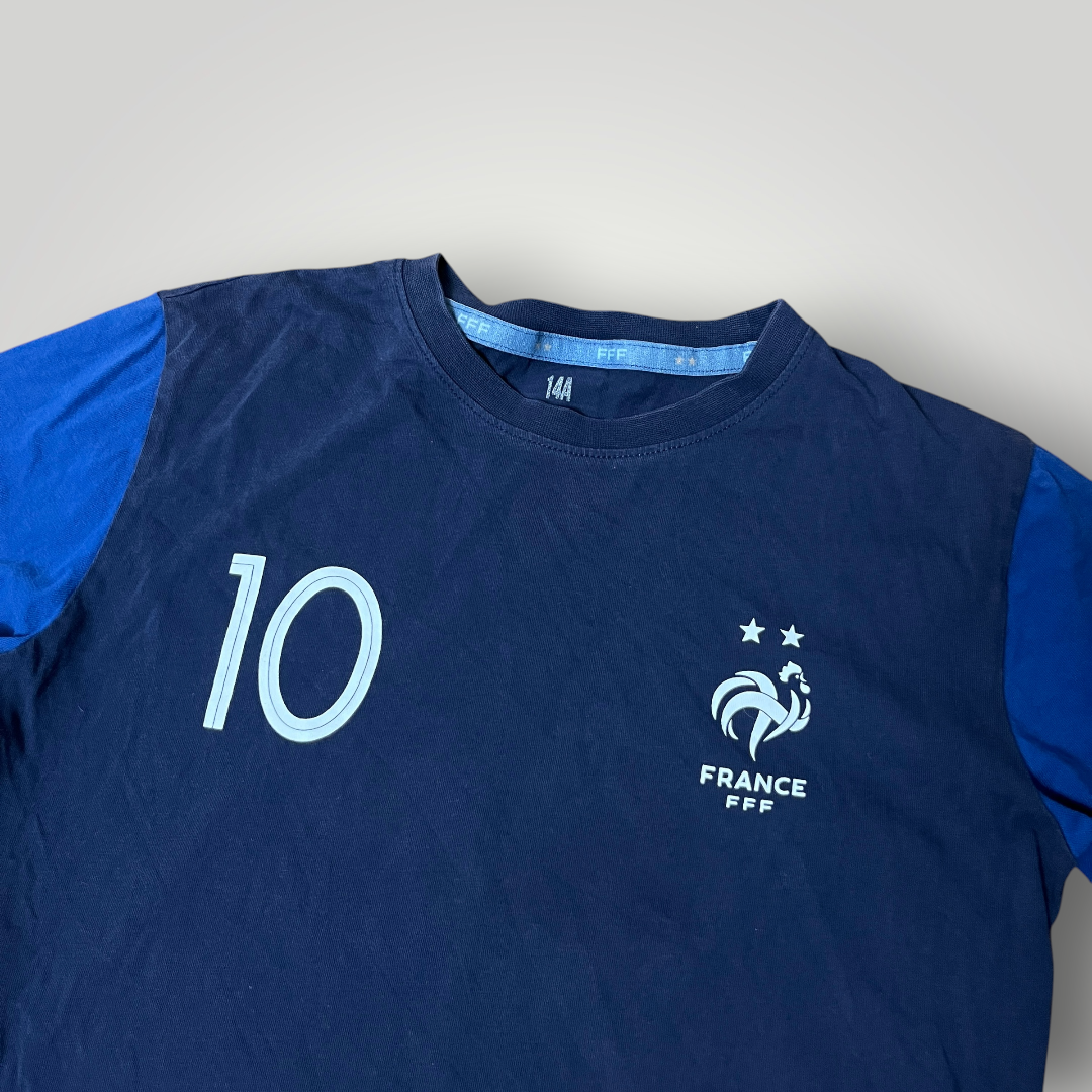 FFF Kylian Mbappe #10 Official Collection Football Jersey T-Shirt