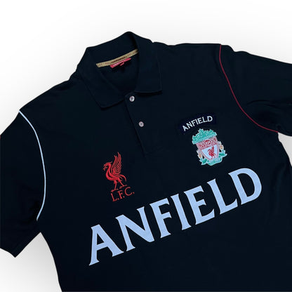 Liverpool LFC Anfield Vintage 00’s Football Jersey Polo T-Shirt