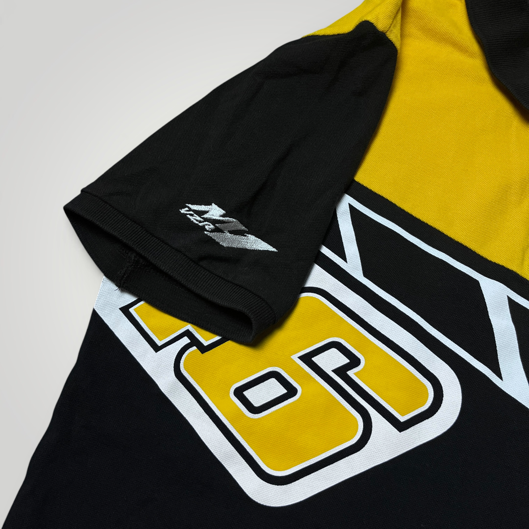 VR46 Vintage 2010's Y2K Valentino Rossi Yamaha Racing Polo T-Shirt
