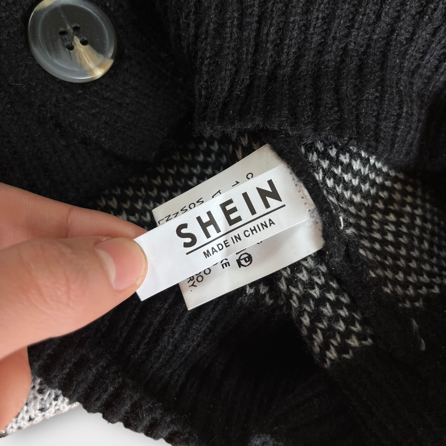 Shein Skeleton Y2K Graphic Sweater