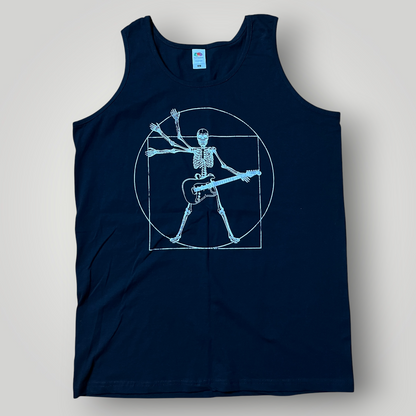 Lets Rock Da Vinci Y2K Graphic Tank Top