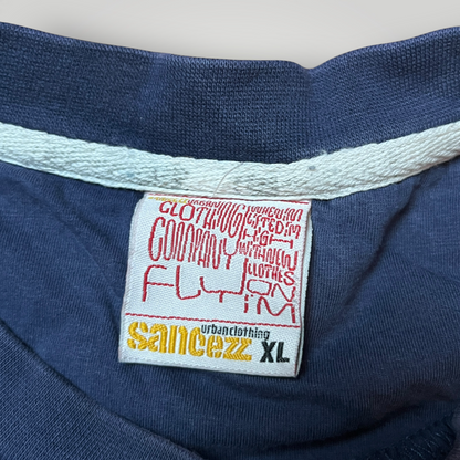 Sancezz Vintage 2000's Y2K Hip-Hop Heavy Cotton T-Shirt