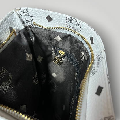 MCM Crossbody Pouch in Visetos Original Bag (Replica)