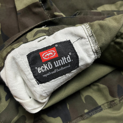 ECKO UNLTD Vintage 2000's Baggy Camo Baggy Jorts Shorts